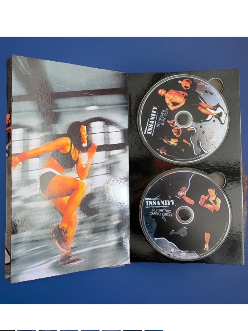 Insanity Total Body Workout Program 10 Disc DVD Set By Shaun T, Beachbody